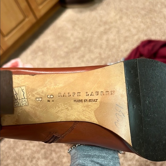 Brown Leather Knee-High Boots - Picture 2 of 7